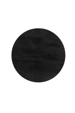 Light & Living Bijzettafel Bicaba Hout Zwart Ø50cm