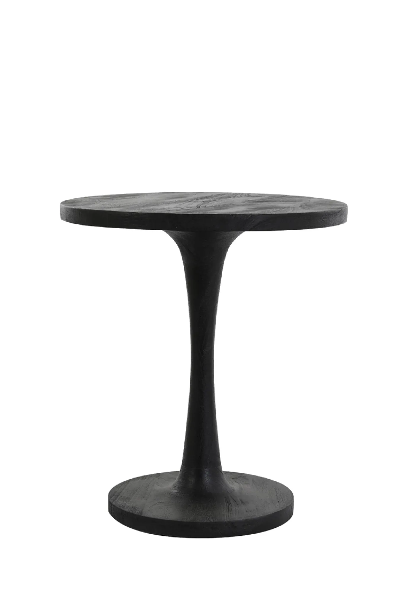 Light & Living Bijzettafel Bicaba Hout Zwart Ø50cm