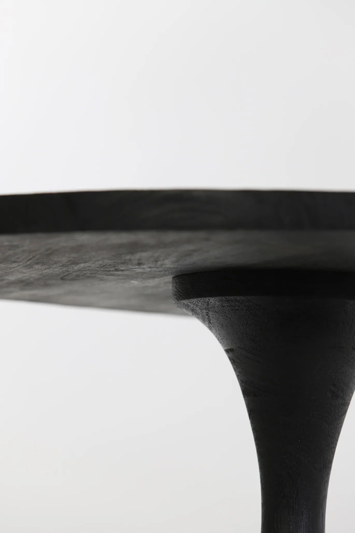 Light & Living Bijzettafel Bicaba Hout Zwart Ø50cm