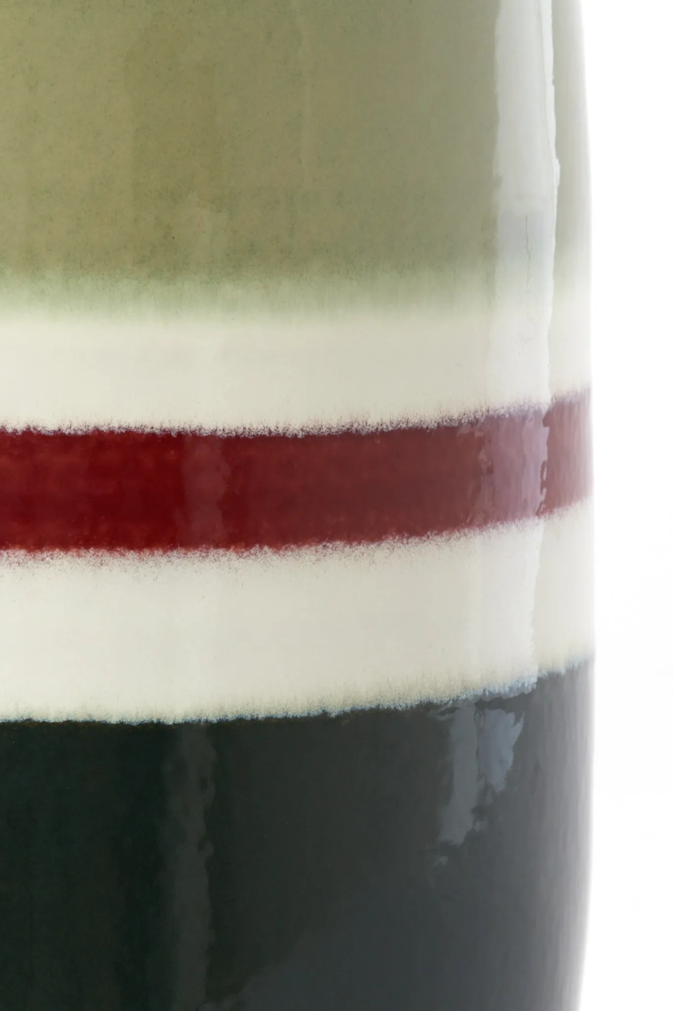 Light & Living Bijzettafel Franca Groen/Aubergine Ø34cm