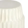 Light & Living Bijzettafel Isili Keramiek Wit Ø40cm