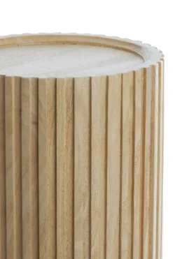 Light & Living Bijzettafel Kiyose Mangohout Ø33cm