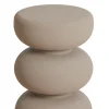 Light & Living Bijzettafel Kobodo Mat Crème Ø35cm