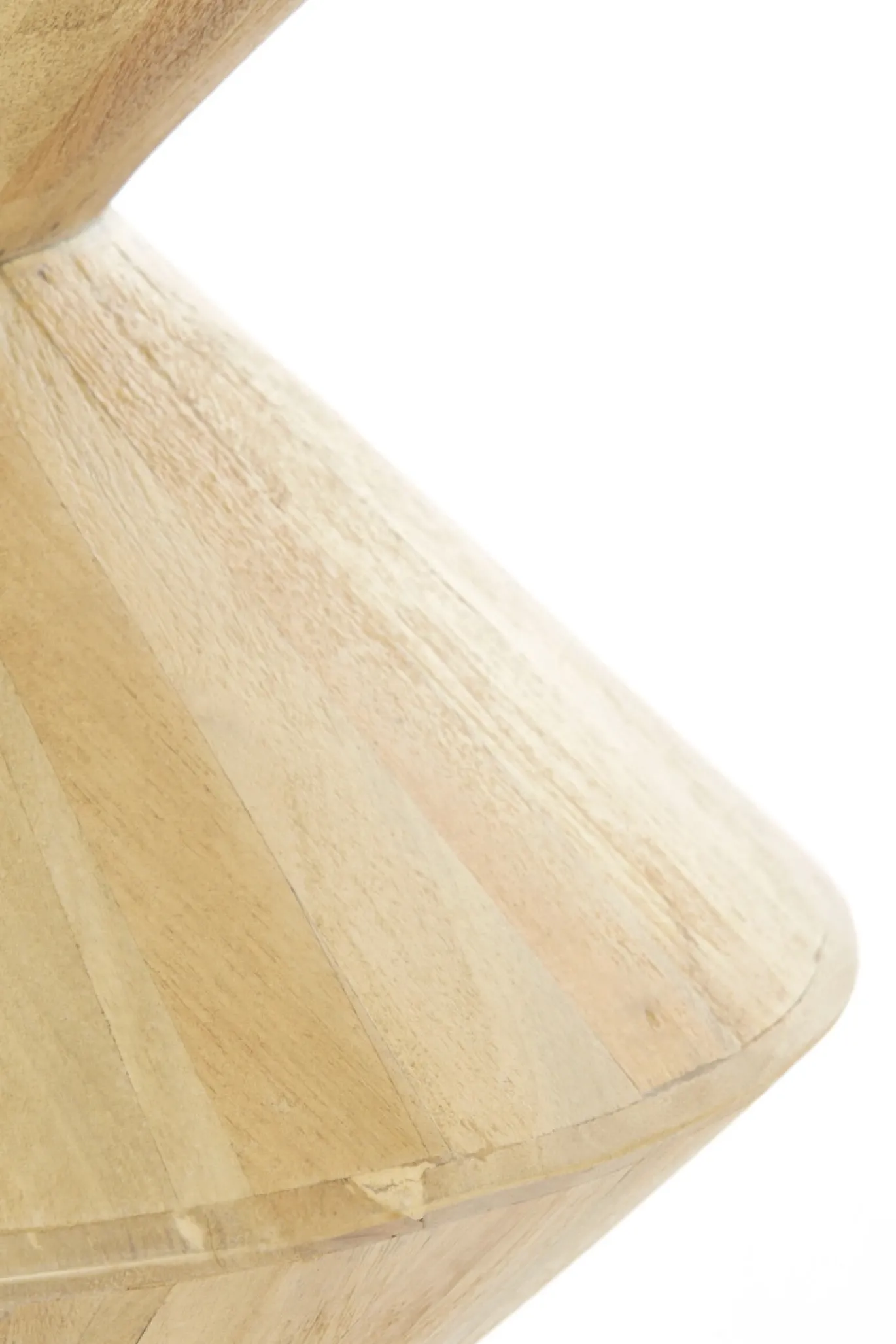 Light & Living Bijzettafel Larus Mangohout Ø40cm