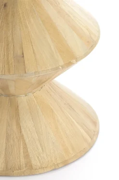 Light & Living Bijzettafel Larus Mangohout Ø40cm