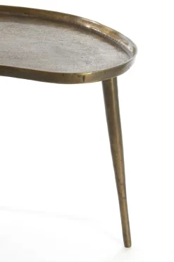 Light & Living Bijzettafel Lienz Antiek Brons M