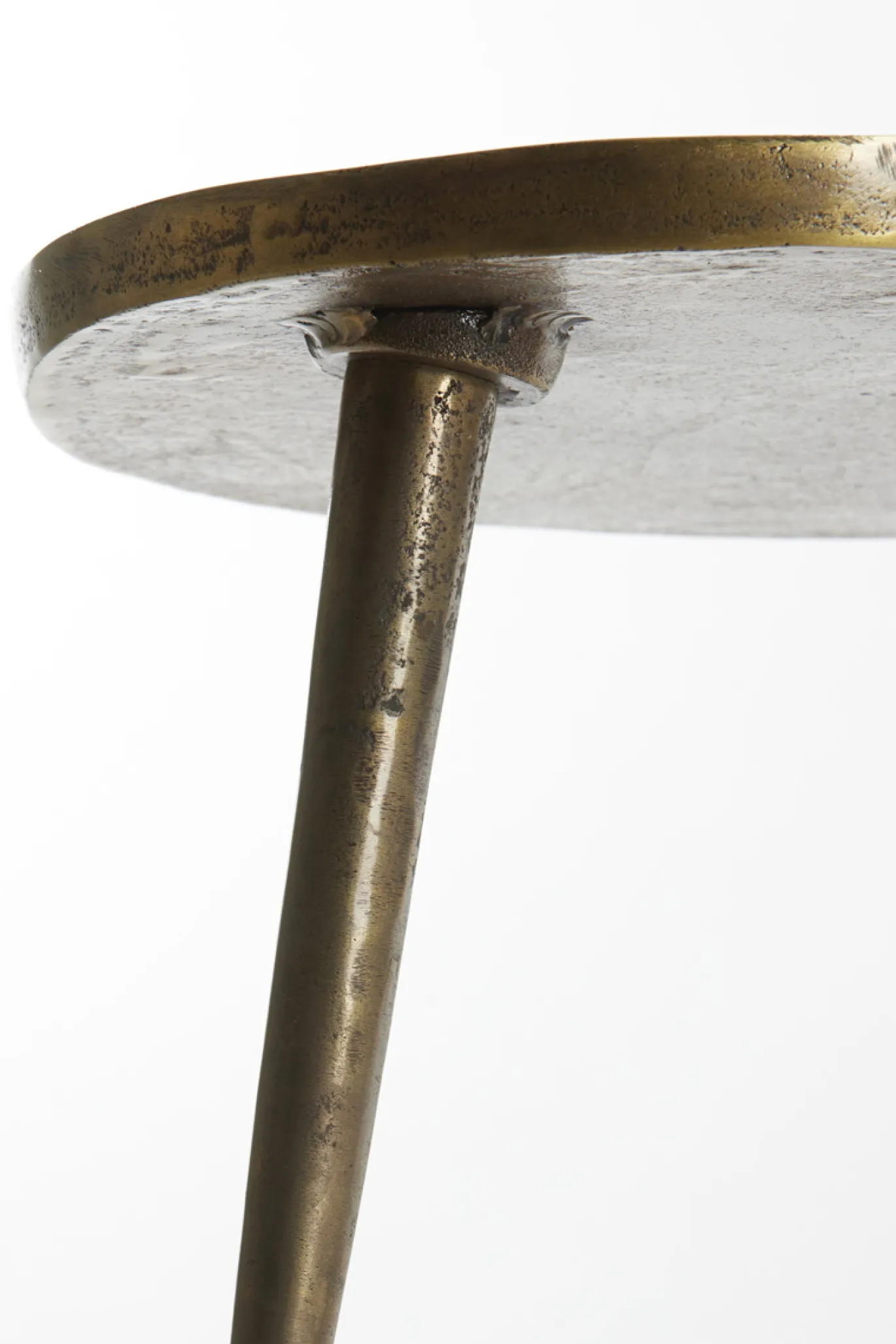 Light & Living Bijzettafel Lienz Antiek Brons M