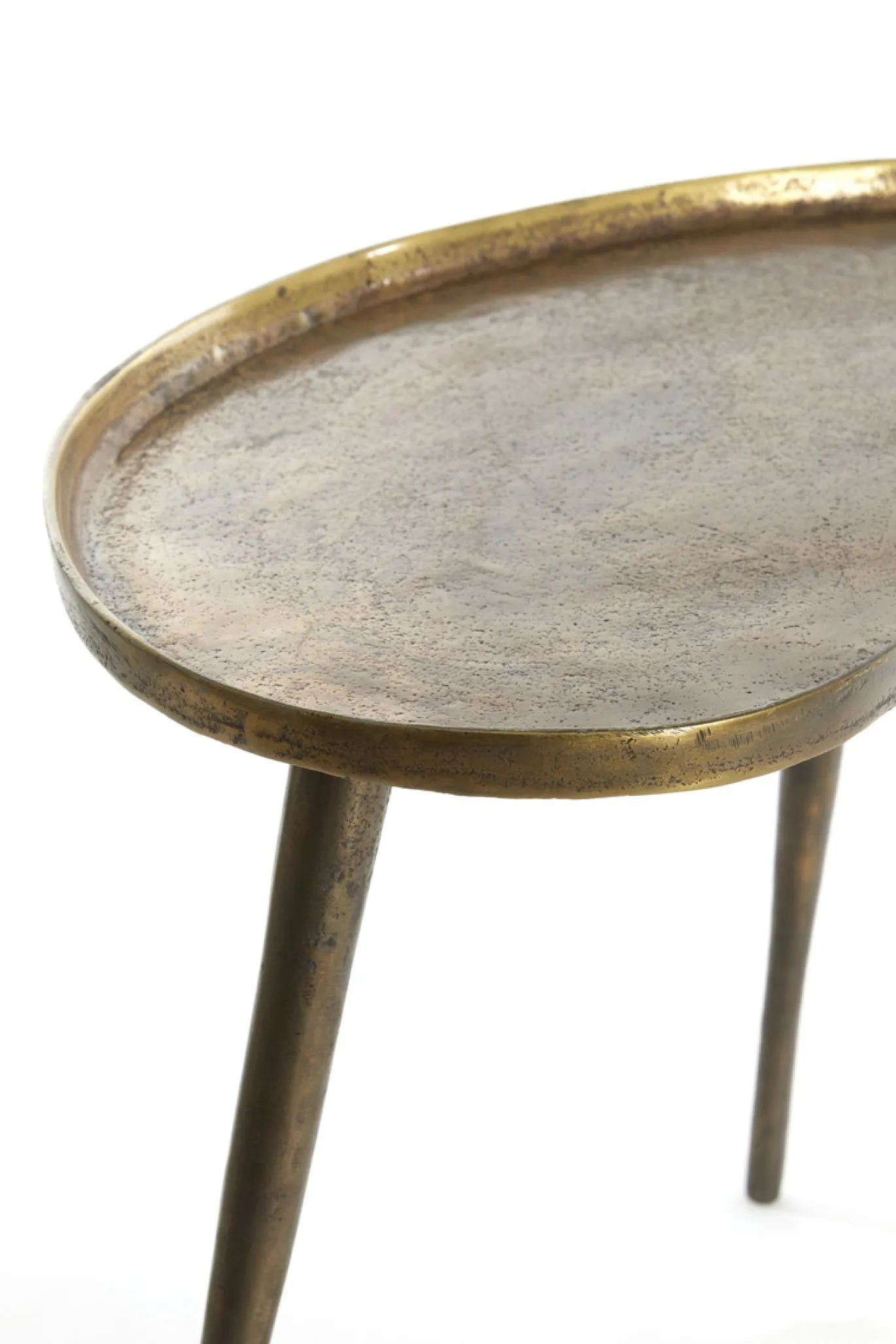 Light & Living Bijzettafel Lienz Antiek Brons M