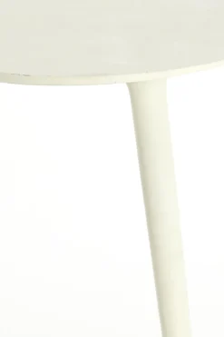 Light & Living Bijzettafel Linos Crème 53cm