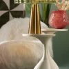 Light & Living Bijzettafel Macau Mat Crème Laag