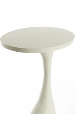 Light & Living Bijzettafel Macau Mat Crème Laag