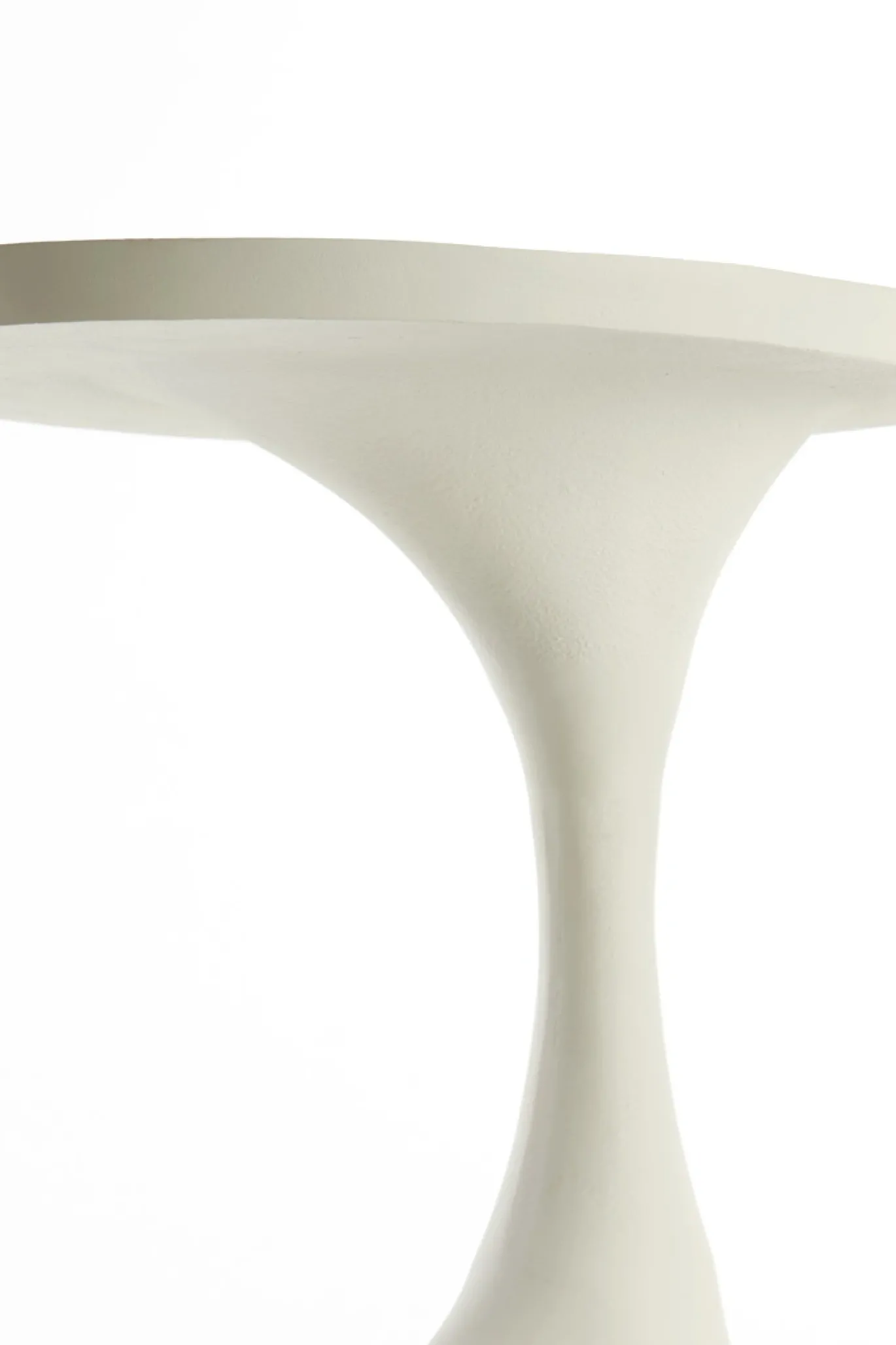 Light & Living Bijzettafel Macau Mat Crème Hoog