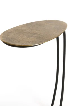 Light & Living Bijzettafel Marsh Antiek Brons 43x27cm