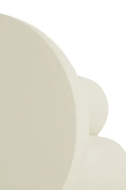 Light & Living Bijzettafel Mizuho Crème Ø50cm