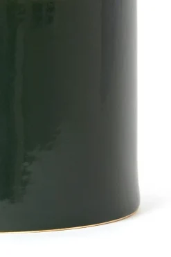 Light & Living Bijzettafel Mooca Keramiek Donkergroen Ø33cm