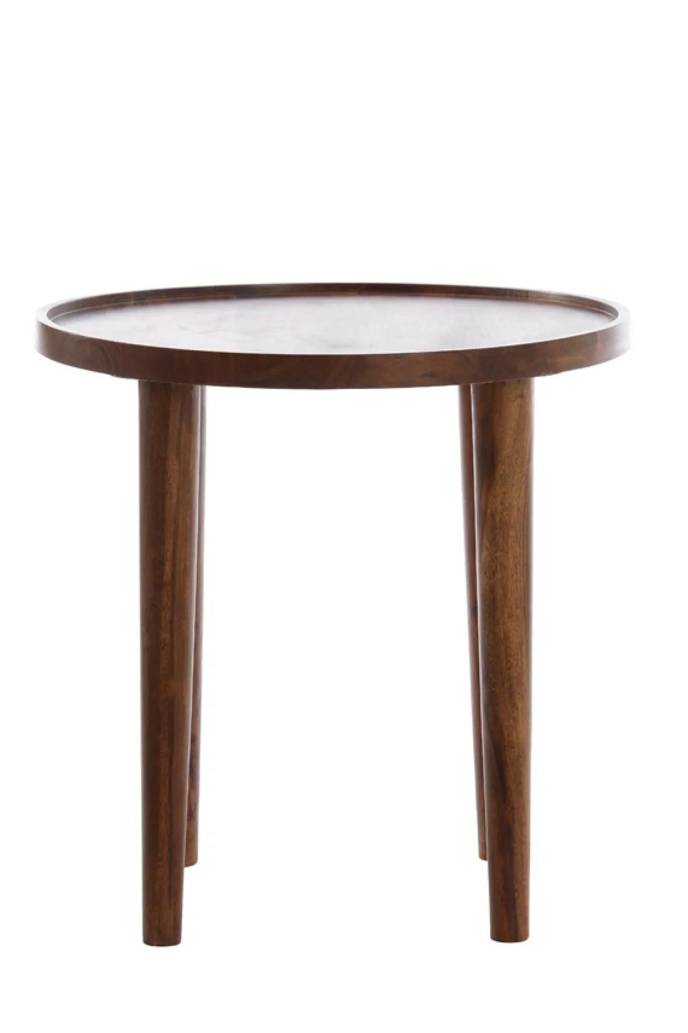Light & Living Bijzettafel Qiano Acaciahout Ø45cm