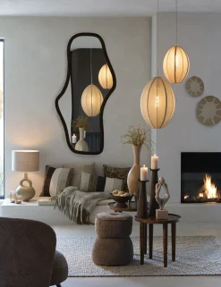 Light & Living Bijzettafel Qiano Acaciahout Ø45cm