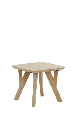 Light & Living Bijzettafel Quenza Mangohout Naturel 44x44cm