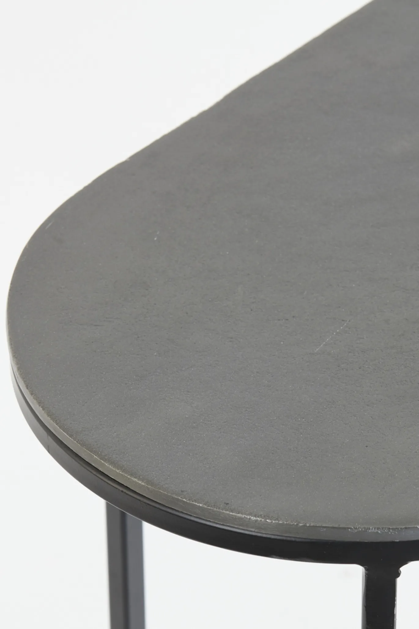 Light & Living Bijzettafel Set van 2 Bocov Antiek Lood 53x26cm