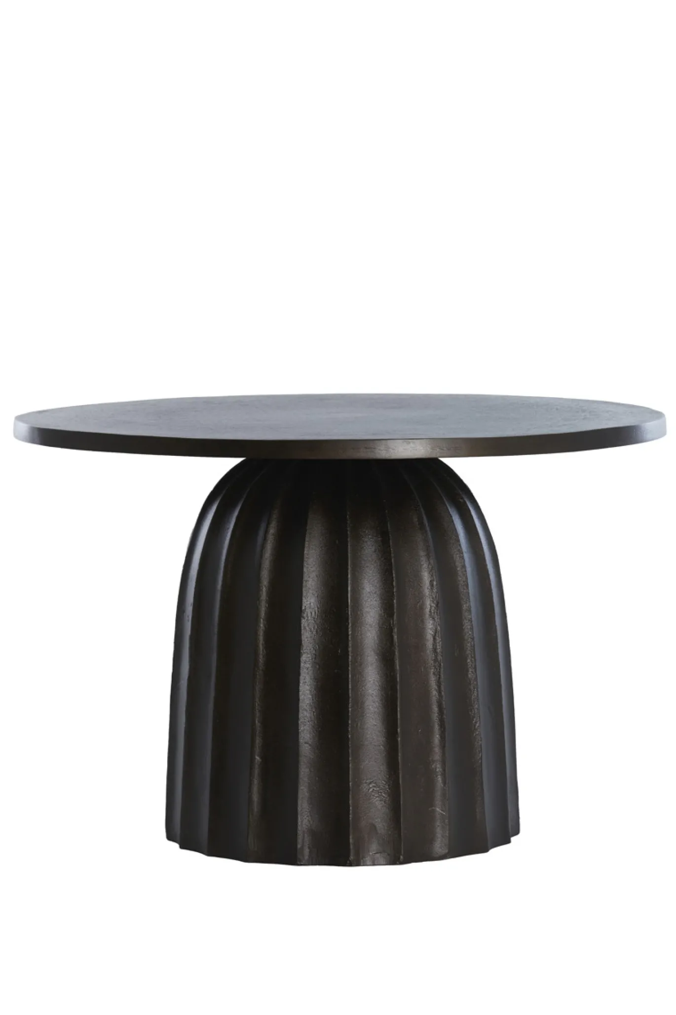 Light & Living Bijzettafel Veglia Walnoot Ø60cm