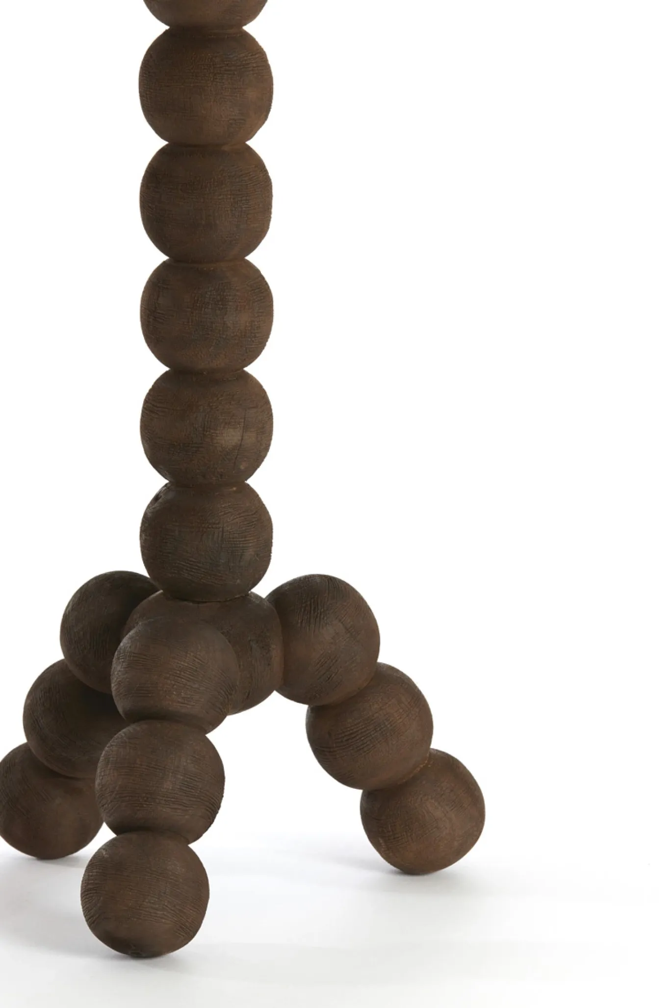 Light & Living Bijzettafel Veglio Mat Walnoot Ø35cm