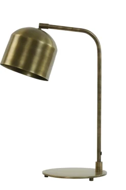 Light & Living Bureaulamp Aleso IJzer Antiek Brons