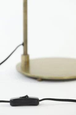 Light & Living Bureaulamp Aleso IJzer Antiek Brons