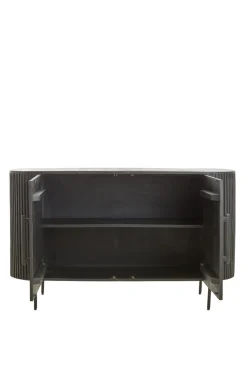 Light & Living Dressoir Dumosi Zwart 140cm