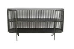 Light & Living Dressoir Open Yinthe Zwart 149cm