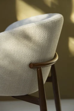 Light & Living Eetkamerstoel Aluko Crème