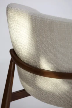 Light & Living Eetkamerstoel Aluko Crème