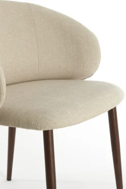 Light & Living Eetkamerstoel Aluko Crème