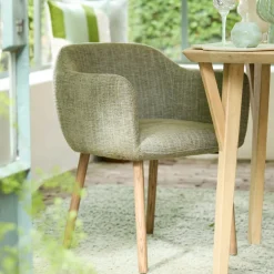 Light & Living Eetkamerstoel Blaine Groen