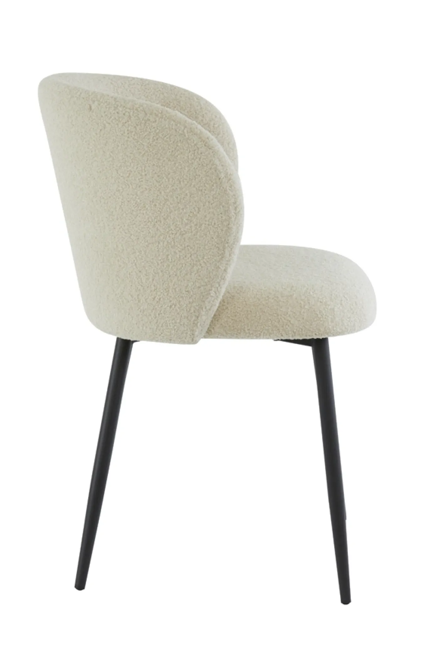 Light & Living Eetkamerstoel Elyna Teddy Licht Beige