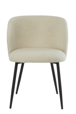 Light & Living Eetkamerstoel Elyna Teddy Licht Beige