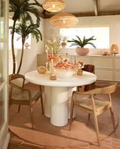 Light & Living Eetkamerstoel Palos Teakhout Naturel