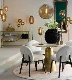 Light & Living Eetkamerstoel Sinosa Crème