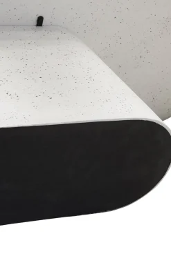 Light & Living Eettafel Hamura Terrazzo Wit 220cm