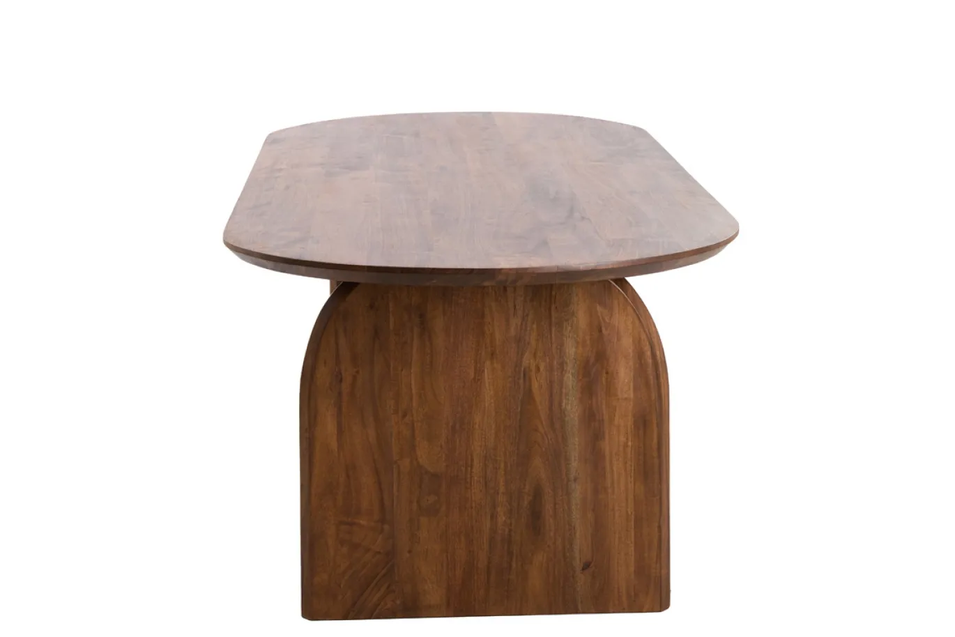 Light & Living Eettafel Indore Donkerbruin 220cm