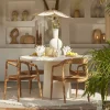 Light & Living Eettafel Kulona Crème Ø140cm