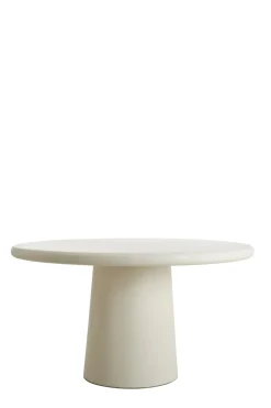 Light & Living Eettafel Kulona Crème Ø140cm