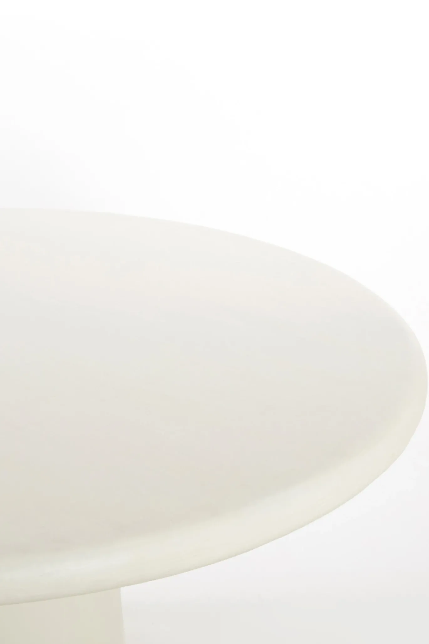 Light & Living Eettafel Kulona Crème Ø140cm