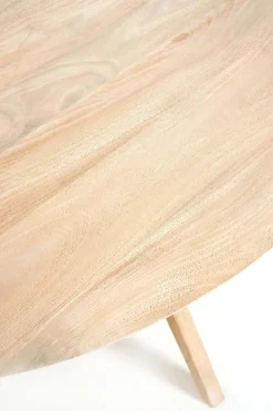 Light & Living Eettafel Quenza Mangohout Ø120cm