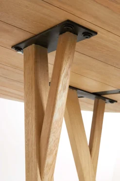 Light & Living Eettafel Quenza Mangohout Ø120cm