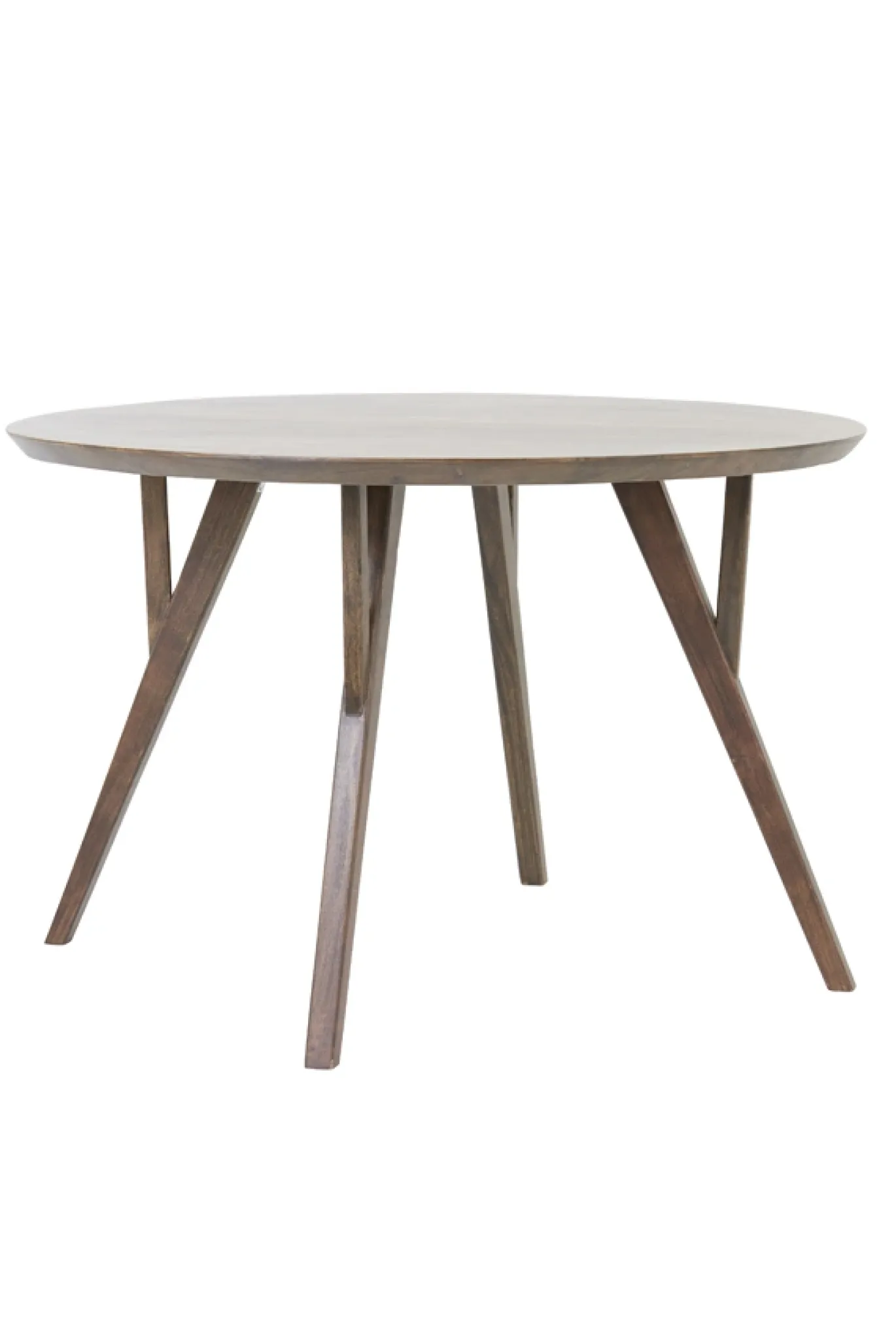 Light & Living Eettafel Quenza Acaciahout Donkerbruin Ø140cm