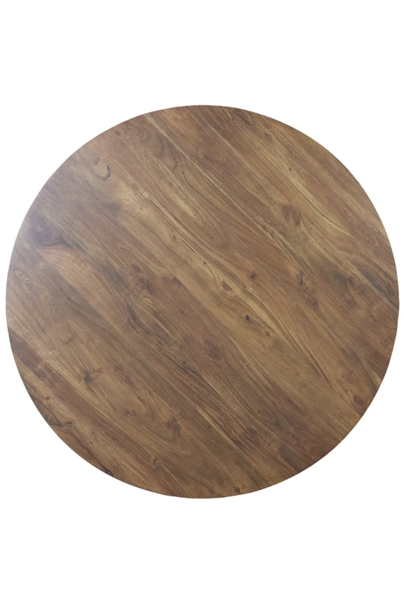 Light & Living Eettafel Quenza Acaciahout Donkerbruin Ø140cm