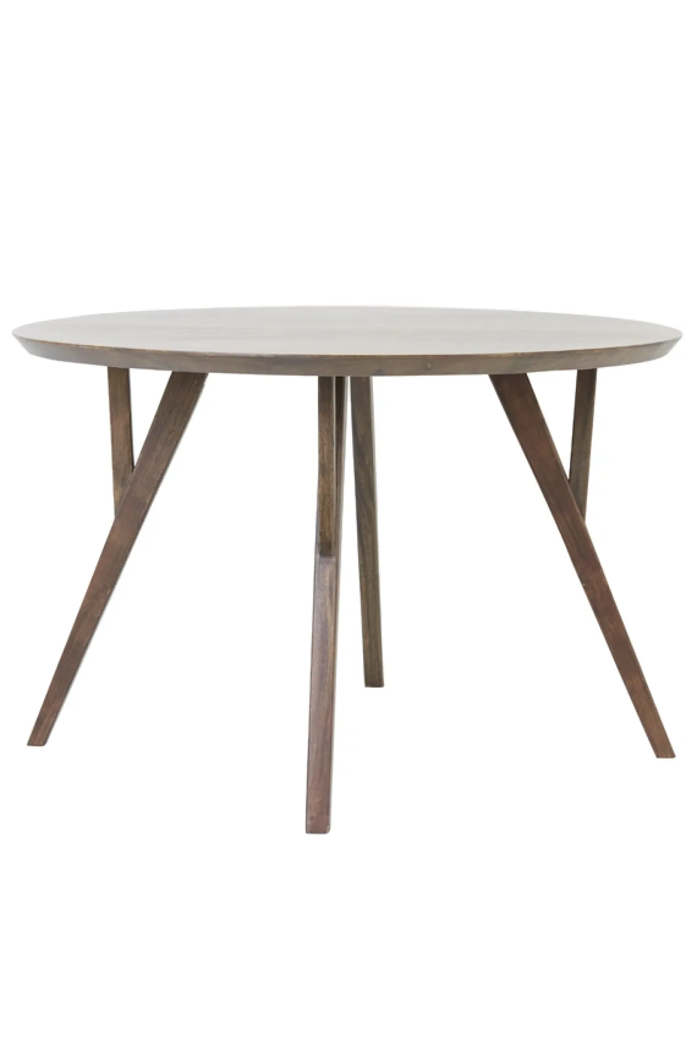 Light & Living Eettafel Quenza Acaciahout Donkerbruin Ø140cm