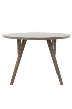 Light & Living Eettafel Quenza Acaciahout Donkerbruin Ø140cm
