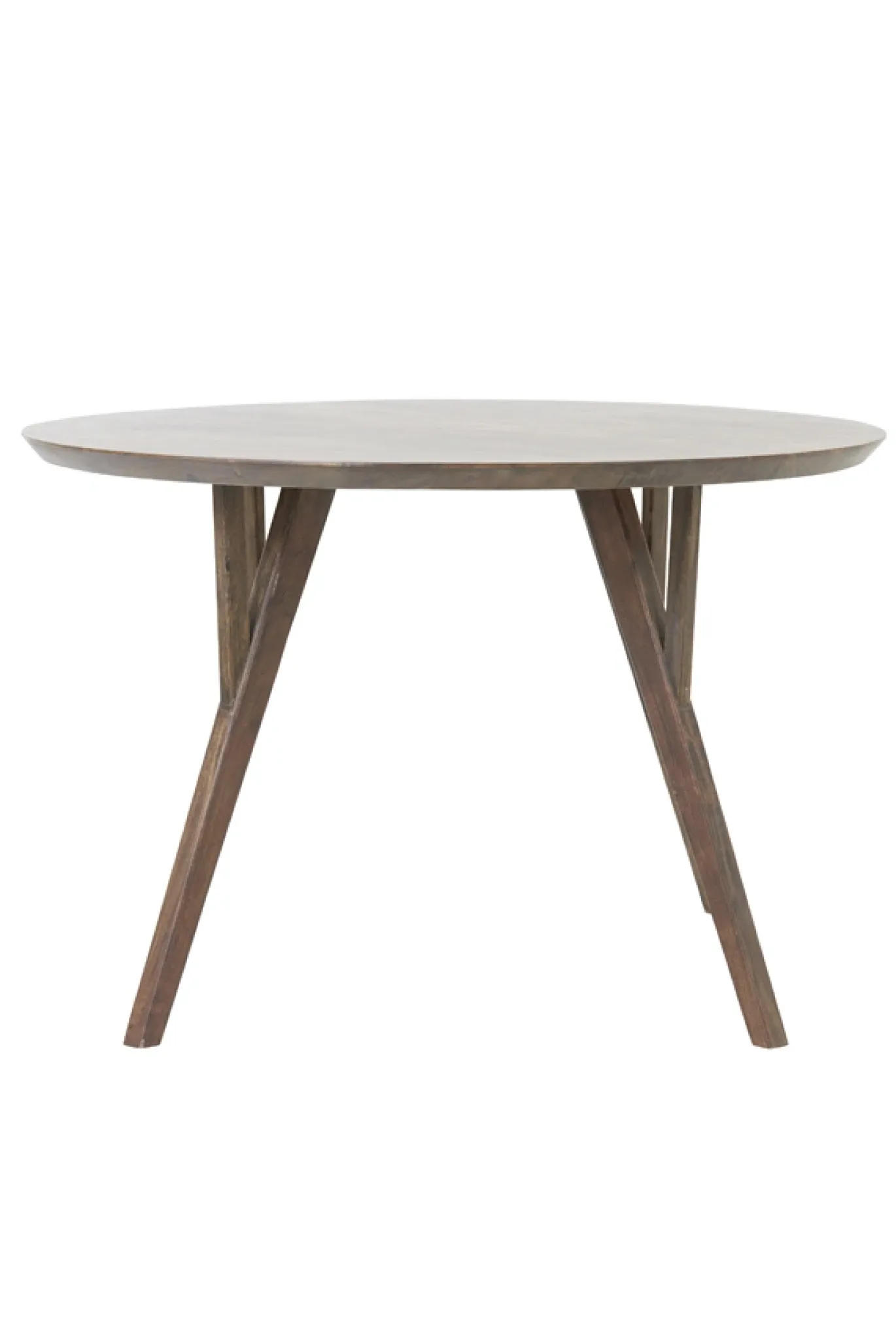 Light & Living Eettafel Quenza Acaciahout Donkerbruin Ø140cm