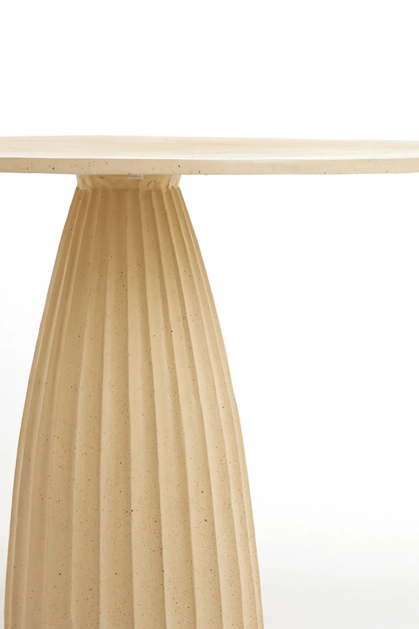 Light & Living Eettafel Veglia Mat Zand Ø120cm